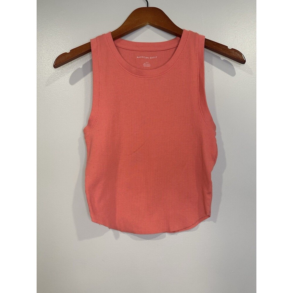 American Eagle Womens Cropped Tank Top
Small Y2K Summer Spring Vacation‎ Staple